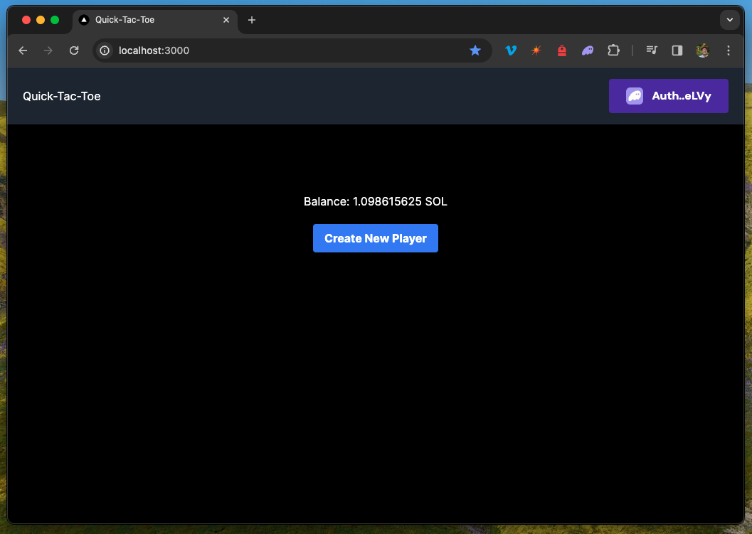 Create Account