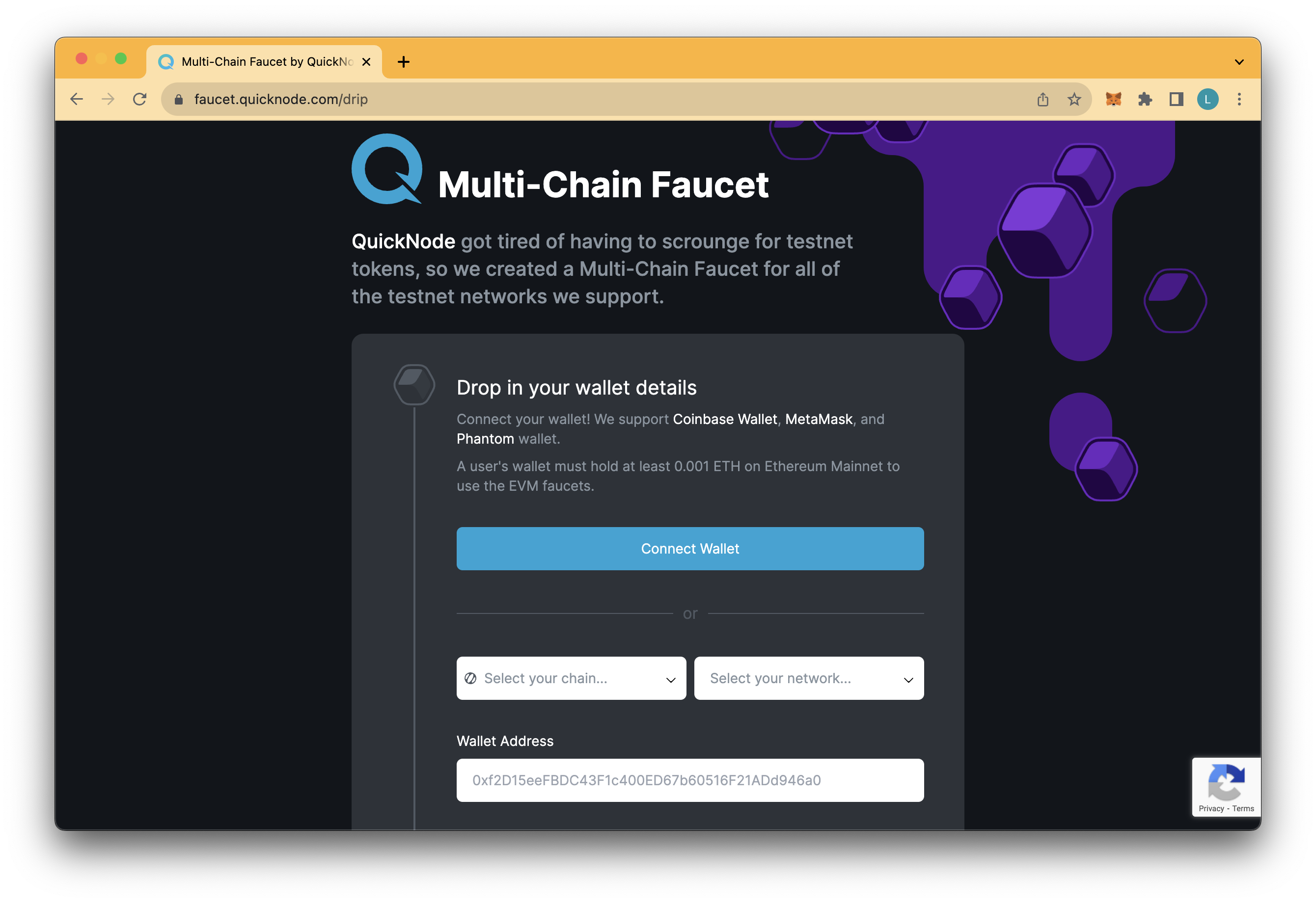 Quicknode Faucet