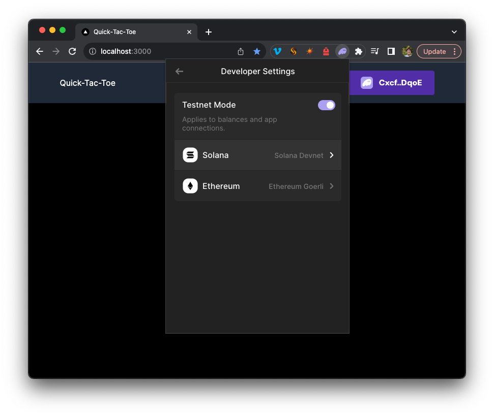 Update Wallet Cluster