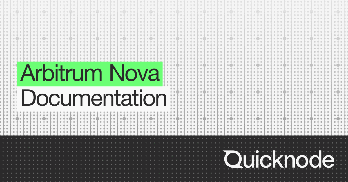 debug_traceTransaction RPC Method | Arbitrum Nova Docs