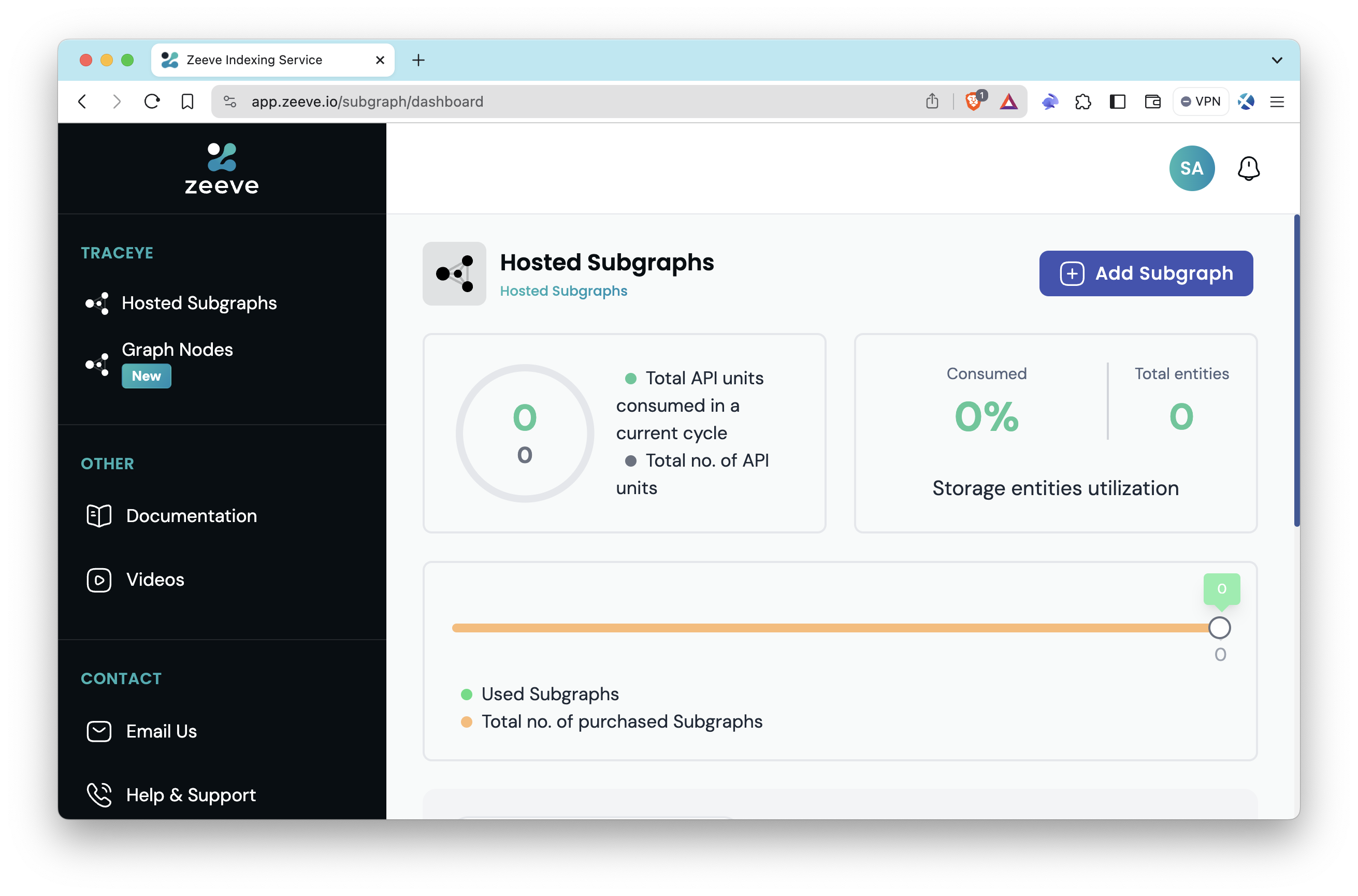 Traceye Dashboard