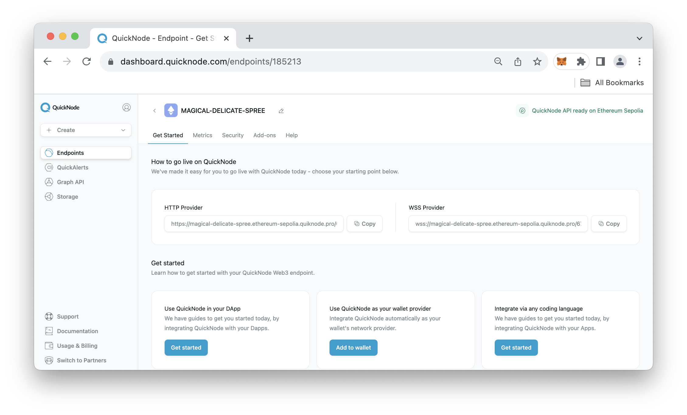 QuickNode Endpoint