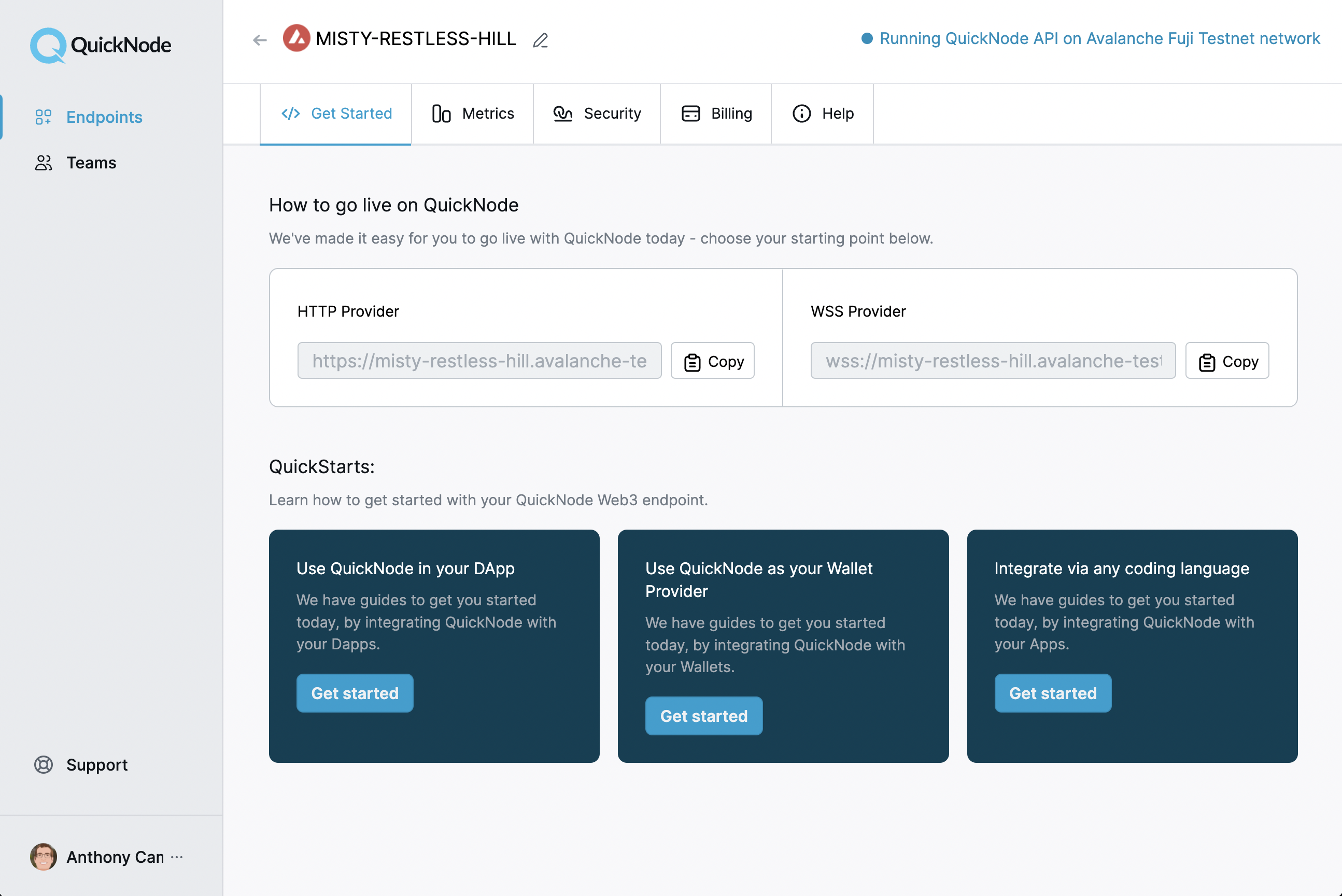 avalanche-endpoint-on-quicknode