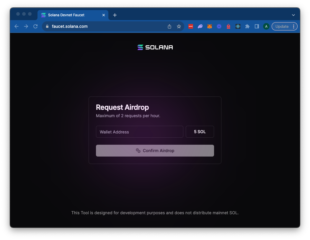Solana Faucet