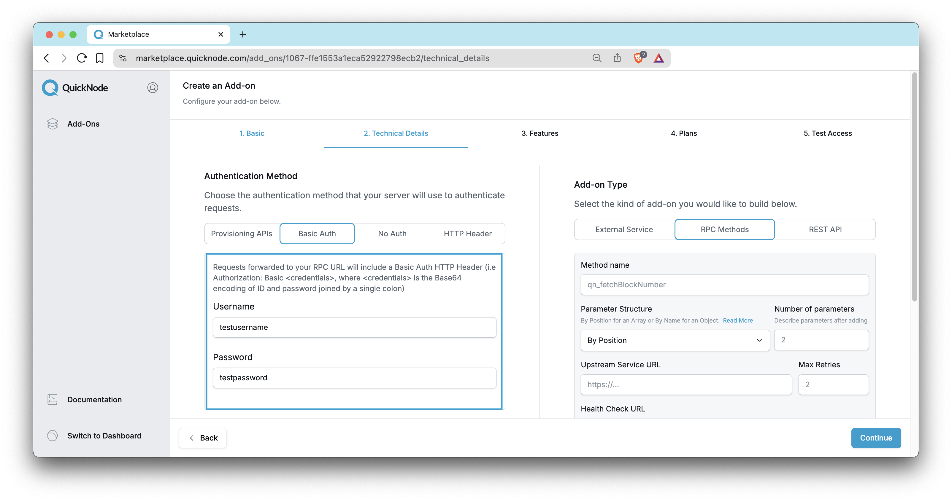 HTTP Basic Auth