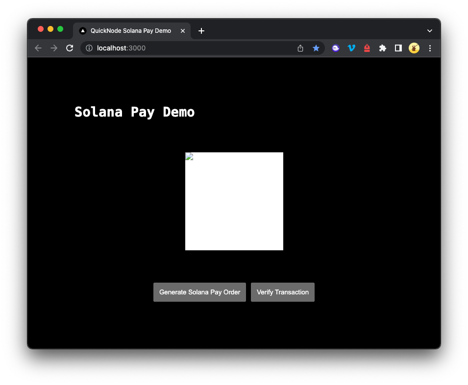 Solana Pay Demo