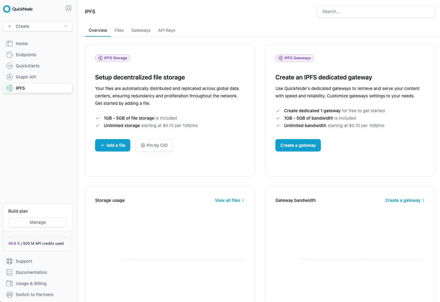 Overview of IPFS on QuickNode