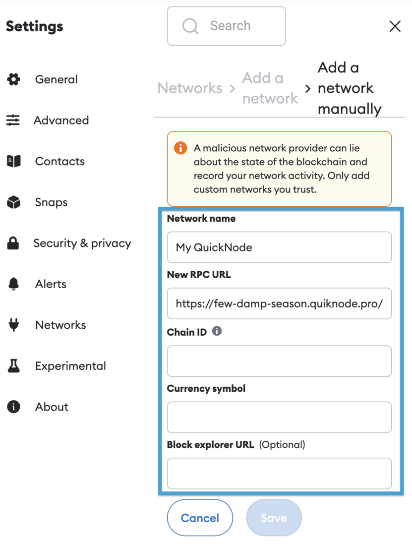 MetaMask Home Page