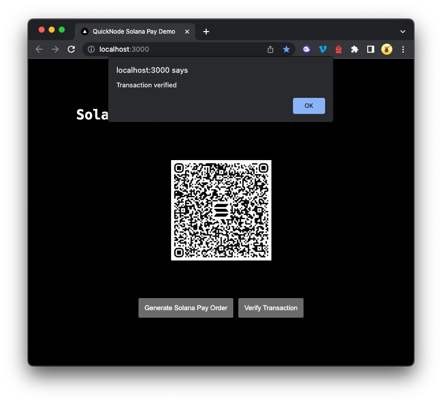 Solana Pay Terminal